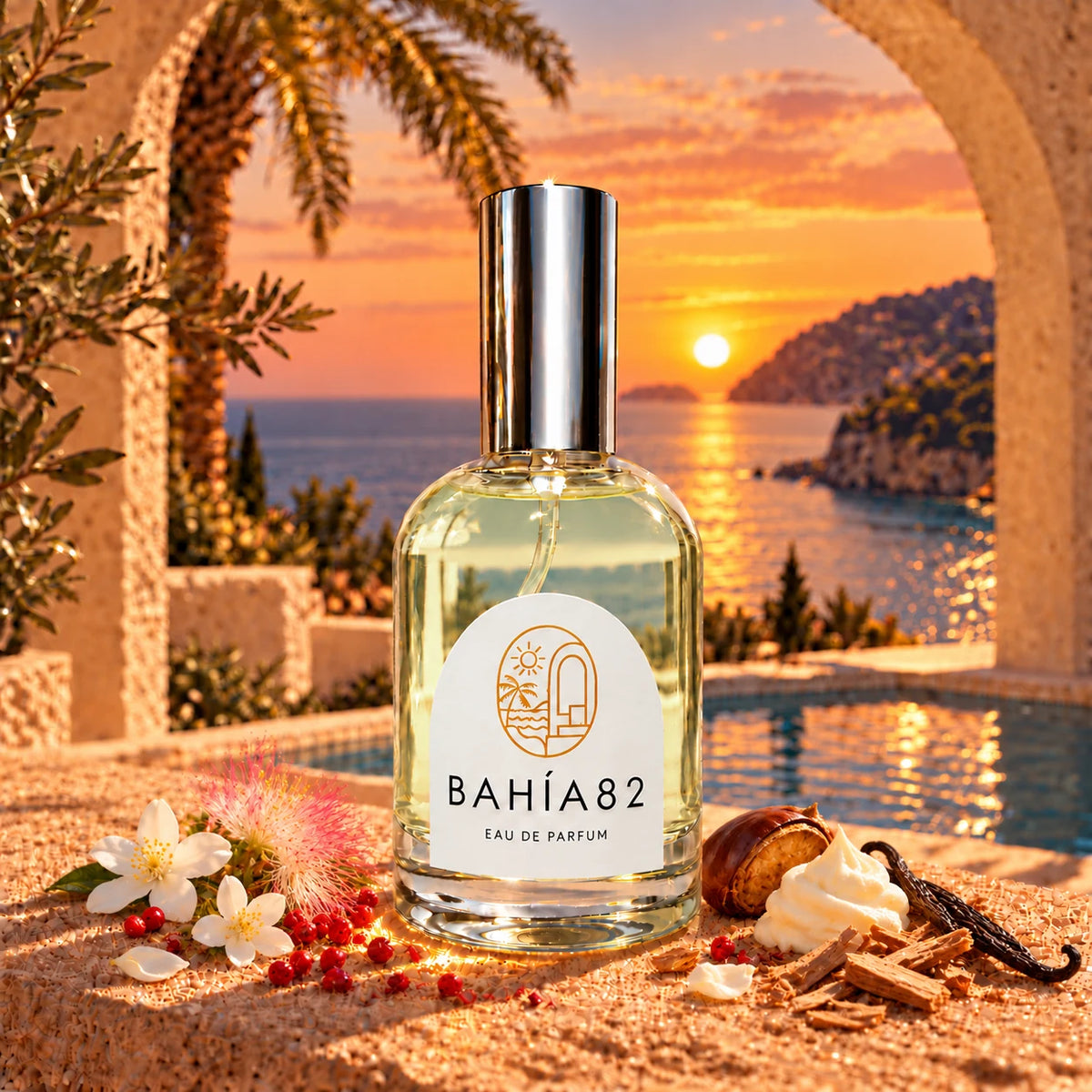 Chestnut & Cashmere 1004 | Perfume de mujer Eau de Parfum 100 ml | Bahía 82