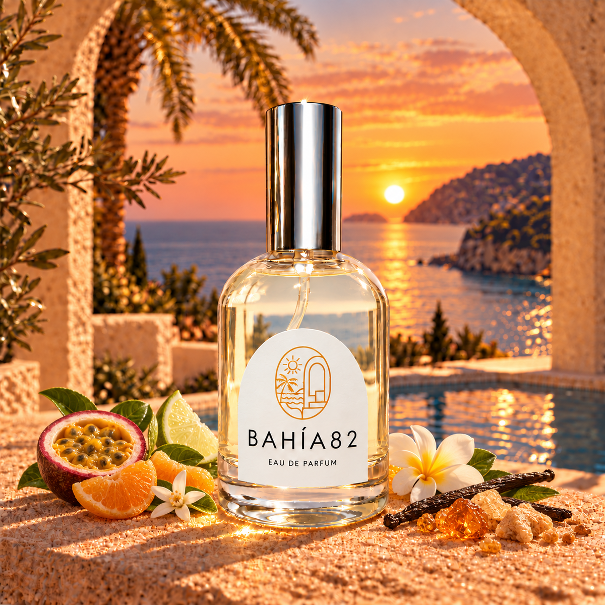 Frasco de Passion & Vanilla 1113 de Bahía 82, Eau de Parfum de 100 ml.